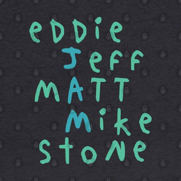 Eddie Stone Jeff Mike Matt by PopSmarts